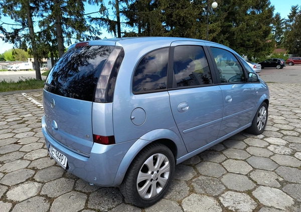 Opel Meriva cena 13550 przebieg: 140337, rok produkcji 2008 z Elbląg małe 326